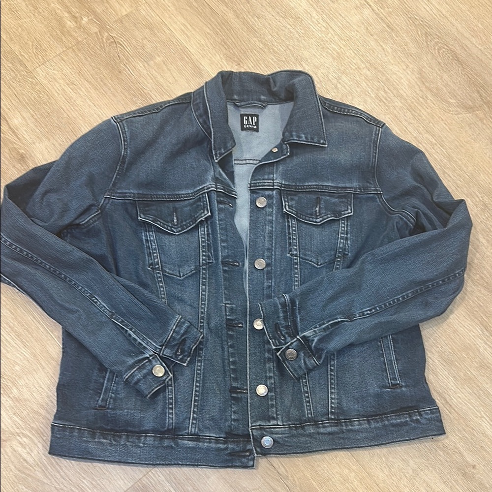 EUC GAP Dark Blue Denim Jacket